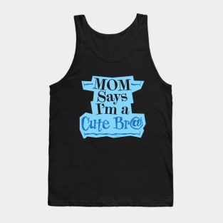 Cute Brat Blue Tank Top